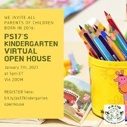 APPLY FOR KINDERGARTEN NOW